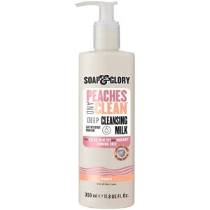 Soap & Glory Peaches & Clean Deep Cleansing Milk - 4 in 1 Milk Cleanser & Makeup Soap & Glory Peaches & Clean Deep Cleansing Milk - 4 in 1 Milk Cleanser & Makeup