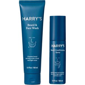 Harry Potter Harry's Beard Care Kit for Men, 5.1 Fl. Oz Beard & Face Wash and 3.4 oz Beard Co Harry Potter Harry's Beard Care Kit for Men, 5.1 Fl. Oz Beard & Face Wash and 3.4 oz Beard Co