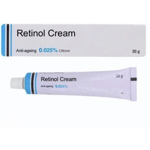 Anti-Aging, Skin Peeling, Acne Treatment Retinol Retinoid 0.025% 30g Anti-Aging, Skin Peeling, Acne Treatment Retinol Retinoid 0.025% 30g