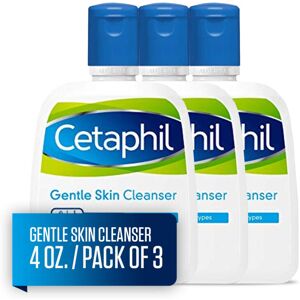 Cetaphil Gentle Skin Cleanser 4 fl oz Pack of 3 Cetaphil Gentle Skin Cleanser 4 fl oz Pack of 3