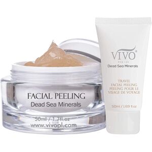 Vivo Per Lei Facial Peeling Gel - Contains Dead Sea Minerals and Nut Shell Powde Vivo Per Lei Facial Peeling Gel - Contains Dead Sea Minerals and Nut Shell Powde