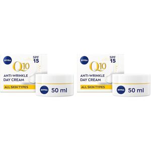 NIVEA Q10 Anti-Wrinkle Power Firming Day Cream SPF 15 (50ml), Anti-Wrinkle Face NIVEA Q10 Anti-Wrinkle Power Firming Day Cream SPF 15 (50ml), Anti-Wrinkle Face
