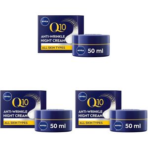 NIVEA Q10 Anti-Wrinkle Power Revitalising Night Cream (50ml), Anti-Wrinkle Face NIVEA Q10 Anti-Wrinkle Power Revitalising Night Cream (50ml), Anti-Wrinkle Face