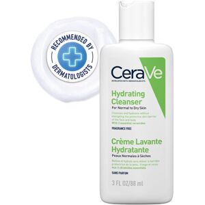 CeraVe Travel Size Hydrating Cleanser for Normal to Dry Skin 88ml CeraVe Travel Size Hydrating Cleanser for Normal to Dry Skin 88ml
