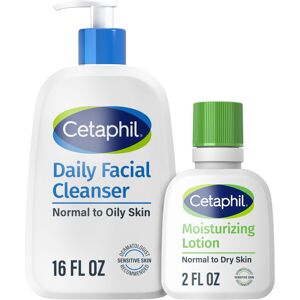Cetaphil Daily Facial Cleanser 16oz with Moisturizing Lotion 2oz Cetaphil Daily Facial Cleanser 16oz with Moisturizing Lotion 2oz
