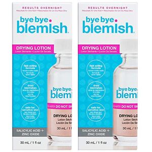 Bye Bye Blemish Acne Drying Lotion, Reduce Pimples Overnight 1oz, 2-Pa Bye Bye Blemish Acne Drying Lotion, Reduce Pimples Overnight 1oz, 2-Pa