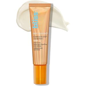 Bliss Rest Assured Eye Cream with Vitamin C Caffeine 05 Fl Oz Dark Circle Re Bliss Rest Assured Eye Cream with Vitamin C Caffeine 05 Fl Oz Dark Circle Re