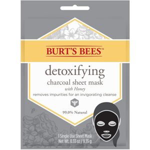 Burts Bees Detoxifying Charcoal Facial Sheet Mask Honey Single Use Package May V Burts Bees Detoxifying Charcoal Facial Sheet Mask Honey Single Use Package May V