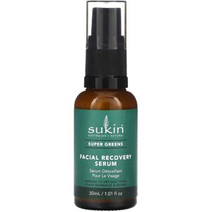 Sukin Super Greens Facial Recovery Serum Enhances Skins Radiance 101 fl oz 30 m Sukin Super Greens Facial Recovery Serum Enhances Skins Radiance 101 fl oz 30 m