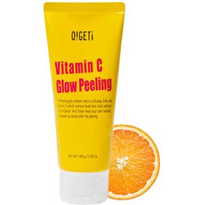 O!GETi Vitamin C Glow Peeling Daily Deep Facial Exfoliating Gel - Revitalises Cl O!GETi Vitamin C Glow Peeling Daily Deep Facial Exfoliating Gel - Revitalises Cl