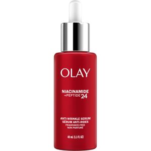 Olay Niacinamide + Peptide 24 Anti-Wrinkle Serum Fragrance-Free 1.3oz FL Olay Niacinamide + Peptide 24 Anti-Wrinkle Serum Fragrance-Free 1.3oz FL