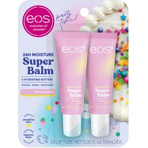 eos 24H Moisture Super Balm- Birthday Cake Lip Mask Day or Night Lip Treatment eos 24H Moisture Super Balm- Birthday Cake Lip Mask Day or Night Lip Treatment
