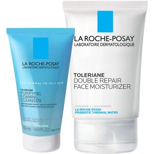 La Roche-Posay Toleraine Skin Care Set Double Repair Face Moisturizer 100ml & La Roche-Posay Toleraine Skin Care Set Double Repair Face Moisturizer 100ml &