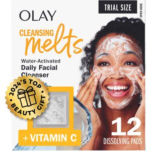 Olay Cleansing Melts + Vitamin C Face Cleanser 12ct Water-Activated Face Wash Olay Cleansing Melts + Vitamin C Face Cleanser 12ct Water-Activated Face Wash