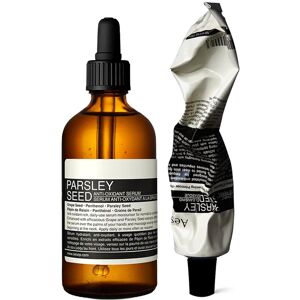 Aesop Parsley Seed Anti-Oxidant Serum + Cleansing Masque Deeply Cleanse Smoot Aesop Parsley Seed Anti-Oxidant Serum + Cleansing Masque Deeply Cleanse Smoot