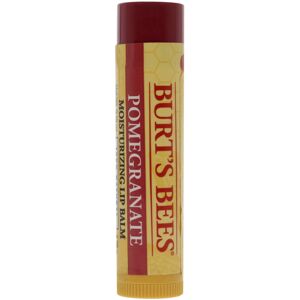 Burts Bees 100% Natural Moisturizing Lip Balm Pomegranate with Beeswax and Fru Burts Bees 100% Natural Moisturizing Lip Balm Pomegranate with Beeswax and Fru