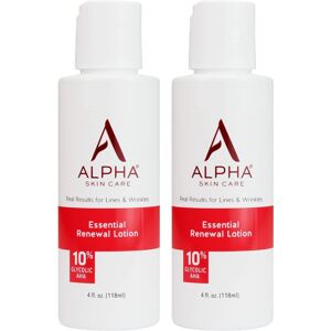 Alpha Skin Care Essential Renewal Lotion Anti-Aging Formula 10% Glycolic AHA Alpha Skin Care Essential Renewal Lotion Anti-Aging Formula 10% Glycolic AHA