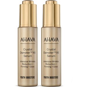 AHAVA Crystal Osmoter X6 Serum Duo Set 1 Fl.Oz x 2 - Smooth oily lotion with De AHAVA Crystal Osmoter X6 Serum Duo Set 1 Fl.Oz x 2 - Smooth oily lotion with De