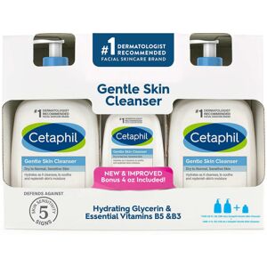 Cetaphil Gentle Skin Cleanser 2/20oz 4oz Bonus Cetaphil Gentle Skin Cleanser 2/20oz 4oz Bonus