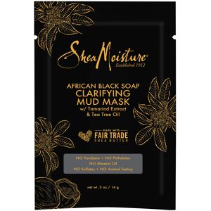 Shea Moisture SheaMoisture Mud Mask Packette for Oily Blemish-Prone Skin African Black Soap t Shea Moisture SheaMoisture Mud Mask Packette for Oily Blemish-Prone Skin African Black Soap t