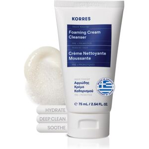 KORRES Greek Yoghurt Foaming Cream Cleanser 75 Ml 2.5 fl. oz. KORRES Greek Yoghurt Foaming Cream Cleanser 75 Ml 2.5 fl. oz.