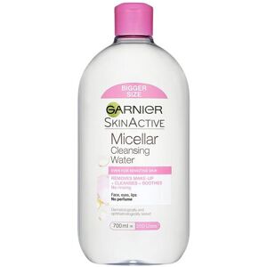 3 x Garnier Skin Active Micellar Cleansing Water Sensitive 700ml 3 x Garnier Skin Active Micellar Cleansing Water Sensitive 700ml
