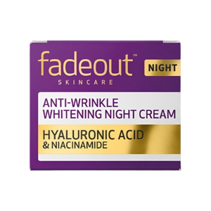 Unbranded Fadeout Anti-Wrinkle Night Cream For Women 50ml Advanced+ Age Protection Even Unbranded Fadeout Anti-Wrinkle Night Cream For Women 50ml Advanced+ Age Protection Even