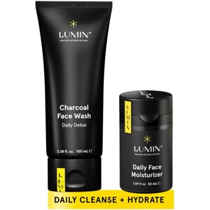 Lumin - Dynamic Duo - Skin Care kit for Men - Includes: Charcoal Face Wash Daily Lumin - Dynamic Duo - Skin Care kit for Men - Includes: Charcoal Face Wash Daily