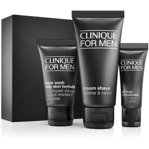 Clinique For Men Starter Kit Set For Daily Oil Control Face Wash 1 Fl Oz Cr Clinique For Men Starter Kit Set For Daily Oil Control Face Wash 1 Fl Oz Cr