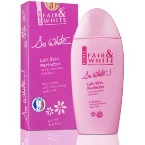 FAIR & WHITE So White Skin Brightening Lotion - 500 ml / 17.6 Fl oz - Daily Mois FAIR & WHITE So White Skin Brightening Lotion - 500 ml / 17.6 Fl oz - Daily Mois
