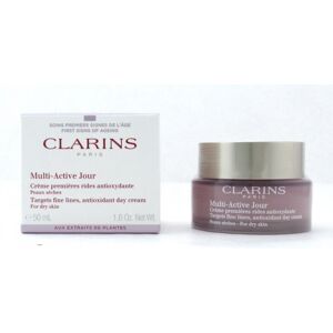 Clarins Multi-Active Day CreamMulti-Tasking MoisturizerVisibly Minimizes Fine Li Clarins Multi-Active Day CreamMulti-Tasking MoisturizerVisibly Minimizes Fine Li