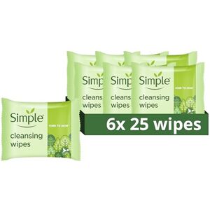 Simple Kind to Skin Bio-degradable Cleansing Wipes face wipes to remove waterpro Simple Kind to Skin Bio-degradable Cleansing Wipes face wipes to remove waterpro
