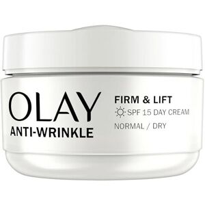 Olay Anti-Wrinkle Firm & Lift Day Cream With SPF15, Helps To Visibly Reduce Fine Olay Anti-Wrinkle Firm & Lift Day Cream With SPF15, Helps To Visibly Reduce Fine