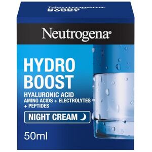 Neutrogena Hydro Boost Night Face Cream (1x 50ml), Night Cream With Hyaluronic A Neutrogena Hydro Boost Night Face Cream (1x 50ml), Night Cream With Hyaluronic A