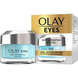 Olay Eyes Deep Hydrating Eye Gel For Tired Dehydrated Skin With Hyaluronic Acid, Olay Eyes Deep Hydrating Eye Gel For Tired Dehydrated Skin With Hyaluronic Acid,