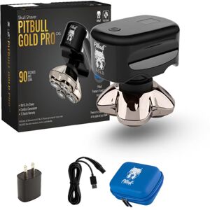 Skull Shaver Pitbull Gold PRO GX5 Men's Grooming Kit - Cordless, Rechargeable 4D Skull Shaver Pitbull Gold PRO GX5 Men's Grooming Kit - Cordless, Rechargeable 4D