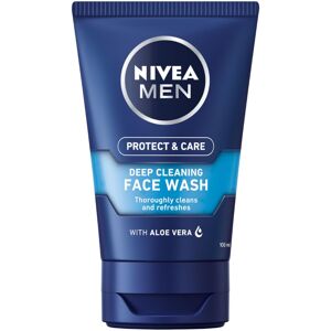 NIVEA MEN Deep Cleaning Face Wash Protect & Care (150 ml), Deep Cleansing Mens F NIVEA MEN Deep Cleaning Face Wash Protect & Care (150 ml), Deep Cleansing Mens F