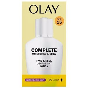 3 x Olay Complete Lightweight Day Lotion SPF15 Normal/Oily 100ml 3 x Olay Complete Lightweight Day Lotion SPF15 Normal/Oily 100ml