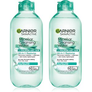 Garnier Micellar Water with Hyaluronic Acid Facial Cleanser & Makeup Remover H Garnier Micellar Water with Hyaluronic Acid Facial Cleanser & Makeup Remover H