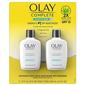 Olay Complete Sensitive 6 Fl Oz Spf 15 2 Pack 2Count () Olay Complete Sensitive 6 Fl Oz Spf 15 2 Pack 2Count ()