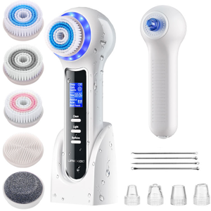 Chronus ALL-IN-1 Facial Cleaner & Blackhead Remover-LCD Display, 3 Suction Levels, Water Chronus ALL-IN-1 Facial Cleaner & Blackhead Remover-LCD Display, 3 Suction Levels, Water