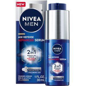 NIVEA MEN Age Defense Advanced Face Serum for Dark Spots with Thiamidol (TM) + H NIVEA MEN Age Defense Advanced Face Serum for Dark Spots with Thiamidol (TM) + H