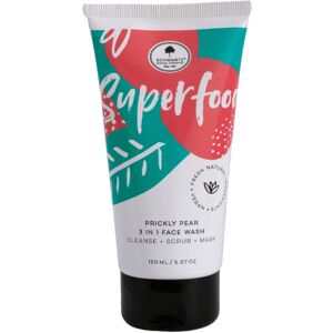 Schwartz Vegan Prickly Pear Face Wash 3-in-1 Cleanser Scrub and Mask Enriched with Hyalu Schwartz Vegan Prickly Pear Face Wash 3-in-1 Cleanser Scrub and Mask Enriched with Hyalu