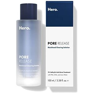 H ros cosm tiques Hero Cosmetics Pore Release Blackhead Clearing Solution - Exfoliating Toner Feat H ros cosm tiques Hero Cosmetics Pore Release Blackhead Clearing Solution - Exfoliating Toner Feat