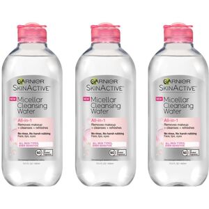 Garnier SkinActive Micellar Cleansing Water For All Skin Types 13.5 Fl Oz (Pac Garnier SkinActive Micellar Cleansing Water For All Skin Types 13.5 Fl Oz (Pac