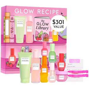 Glow Recipe Library Skincare Gift Set - Avocado Face Wash + Face Serum + Facial Glow Recipe Library Skincare Gift Set - Avocado Face Wash + Face Serum + Facial