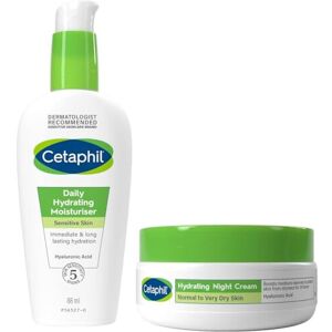 Cetaphil Hyaluronic Acid Face Cream Skincare Set, Daily Hydrating Moisturiser 88 Cetaphil Hyaluronic Acid Face Cream Skincare Set, Daily Hydrating Moisturiser 88
