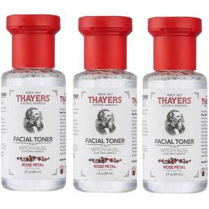 3x Thayers Rose Petal Facial Toner 89ml Alcohol Free Witch Hazel 3x Thayers Rose Petal Facial Toner 89ml Alcohol Free Witch Hazel