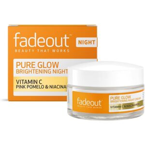 Unbranded Fadeout Pure Glow Brightening Night Cream with Vitamin C, Pink Pomelo & Niacinam Unbranded Fadeout Pure Glow Brightening Night Cream with Vitamin C, Pink Pomelo & Niacinam