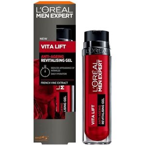 L’Oréal Paris L'Or?al Men Expert Vita Lift Anti Wrinkle and Hydrating Gel Moisturiser for Men, L’Oréal Paris L'Or?al Men Expert Vita Lift Anti Wrinkle and Hydrating Gel Moisturiser for Men,